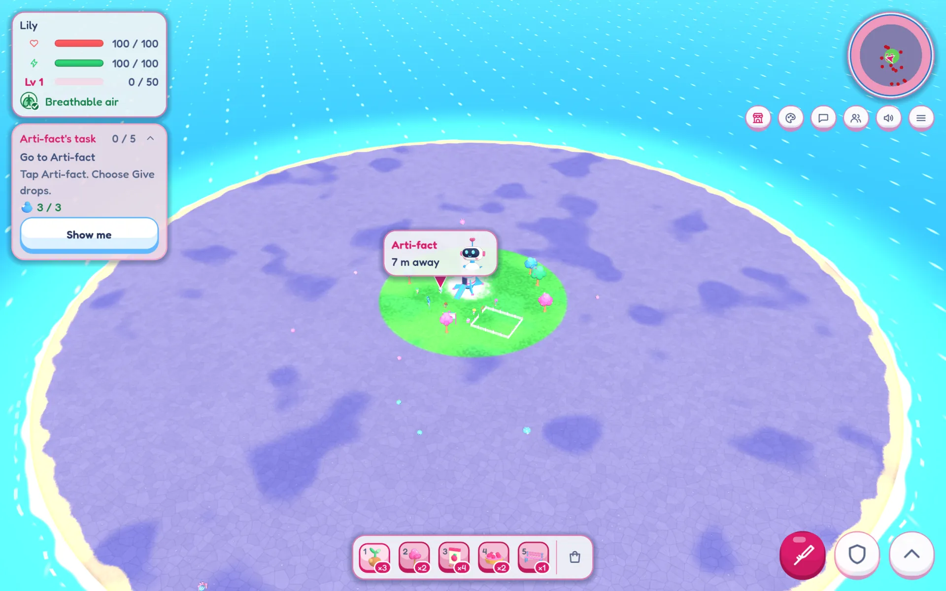 Bring the island back to life